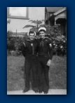 Lesley Wells McCasland & Thomas Pike McCasland 1945 in Fresno, CA   
This was the last time family saw Pike before his death